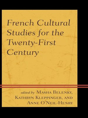 cover image of French Cultural Studies for the Twenty-First Century